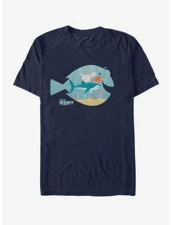 Movies Disney Pixar Finding Dory Fish Frame T-Shirt
