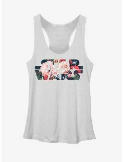 Movies Star Wars Flower Logo Womens Tank