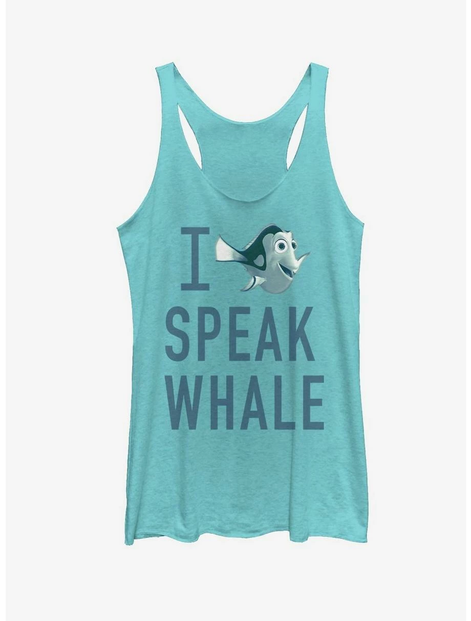 Movies Disney Pixar Finding Dory I Speak Whale Womens Tank