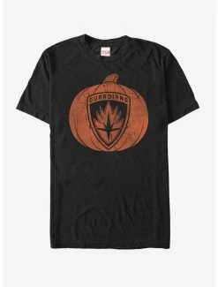 Movies Marvel Guardians Of The Galaxy Halloween Pumpkin T-Shirt