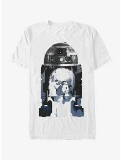 Movies Star Wars R2D2 Holographic Projector T-Shirt