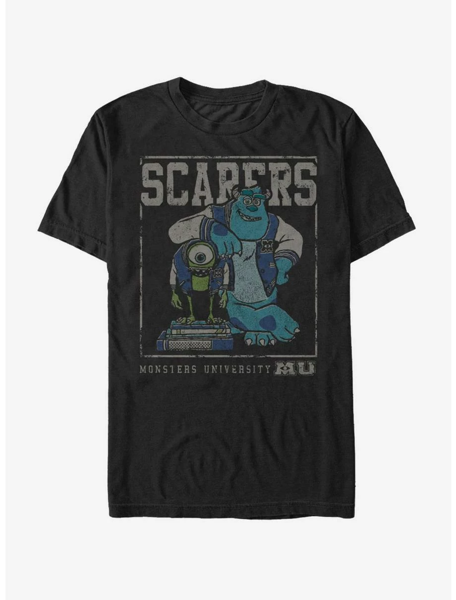 Movies Disney Pixar Monsters University Mike And Sulley Scarers T-Shirt