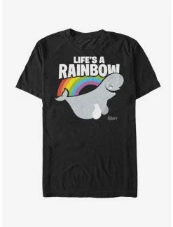 Movies Disney Pixar Finding Dory Bailey Life Is A Rainbow T-Shirt