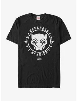 Movies Marvel Black Panther 2018 Wakanda Mask T-Shirt