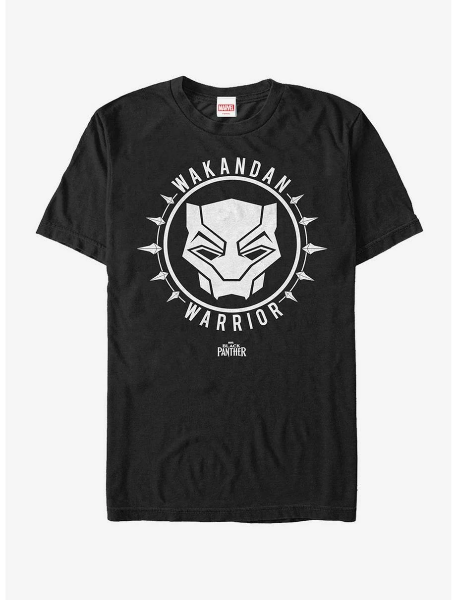 Movies Marvel Black Panther 2018 Wakanda Mask T-Shirt