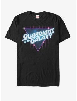 Movies Marvel Guardians Of The Galaxy Retro Logo T-Shirt