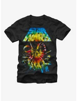 Star Wars Classic Tie-Dye Poster T-Shirt