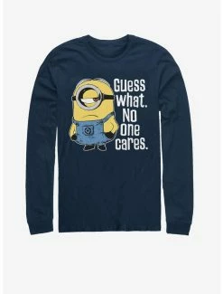 Movies Universal Minion No One Cares Long-Sleeve T-Shirt