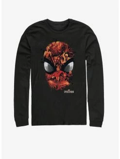 Movies Marvel Spider-Man Spider Villains Long-Sleeve T-Shirt