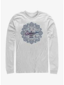 Movies Disney Aladdin 2019 Lamp Mandala Long Sleeve T-Shirt