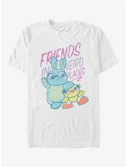 Tie-Dye Disney Pixar Toy Story 4 Friends Sketch T-Shirt