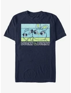 Movies Disney Pixar Toy Story 4 Ducky And Bunny T-Shirt