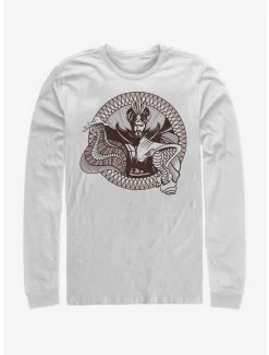 Movies Disney Aladdin 2019 Jafar Circle Long Sleeve T-Shirt