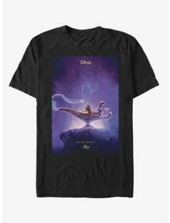 Tie-Dye Disney Aladdin 2019 Aladdin Live Action Poster T-Shirt