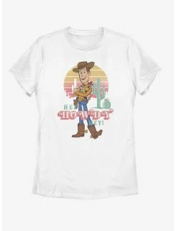 Movies Disney Pixar Toy Story 4 Hey Howdy Womens T-Shirt