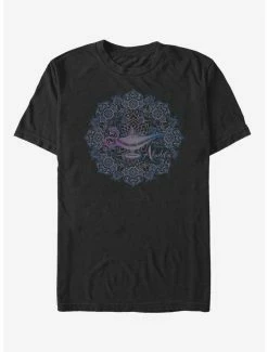 Movies Disney Aladdin 2019 Lamp Mandala T-Shirt