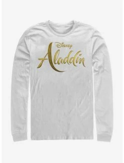 Movies Disney Aladdin 2019 Aladdin Live Action Logo Long Sleeve T-Shirt