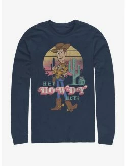 Movies Disney Pixar Toy Story 4 Hey Howdy Long Sleeve T-Shirt