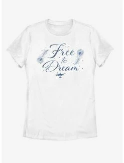 Movies Disney Aladdin 2019 Free To Dream Womens T-Shirt
