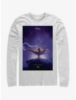 Tie-Dye Disney Aladdin 2019 Aladdin Live Action Poster Long Sleeve T-Shirt