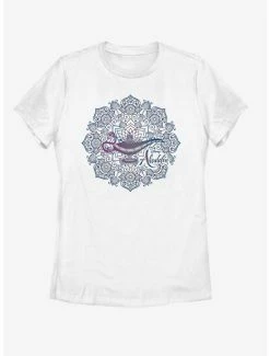 Movies Disney Aladdin 2019 Lamp Mandala Womens T-Shirt
