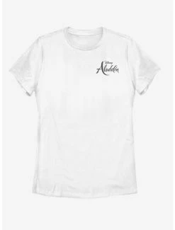 Movies Disney Aladdin 2019 Genie Lamp Pattern Womens T-Shirt