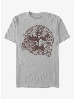 Movies Disney Aladdin 2019 Jafar Circle T-Shirt