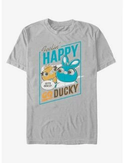 Movies Disney Pixar Toy Story 4 Happy Go Ducky T-Shirt