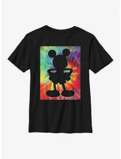 Tie-Dye Disney Mickey Mouse Tie Dye Mickey Youth T-Shirt