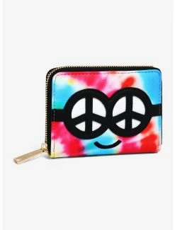 Minions Artist Series Figural Tie-Dye Small Zip Wallet - BoxLunch Exclusive