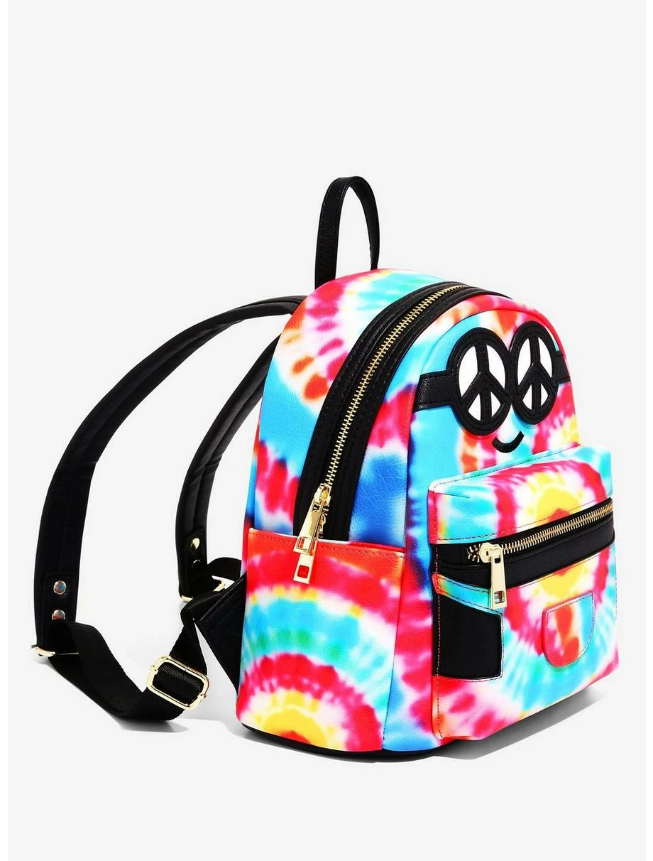 Minions Artist Series Tie-Dye Mini Backpack - BoxLunch Exclusive 4 Minions Artist Series Tie-Dye Mini Backpack - BoxLunch Exclusive - Image 2