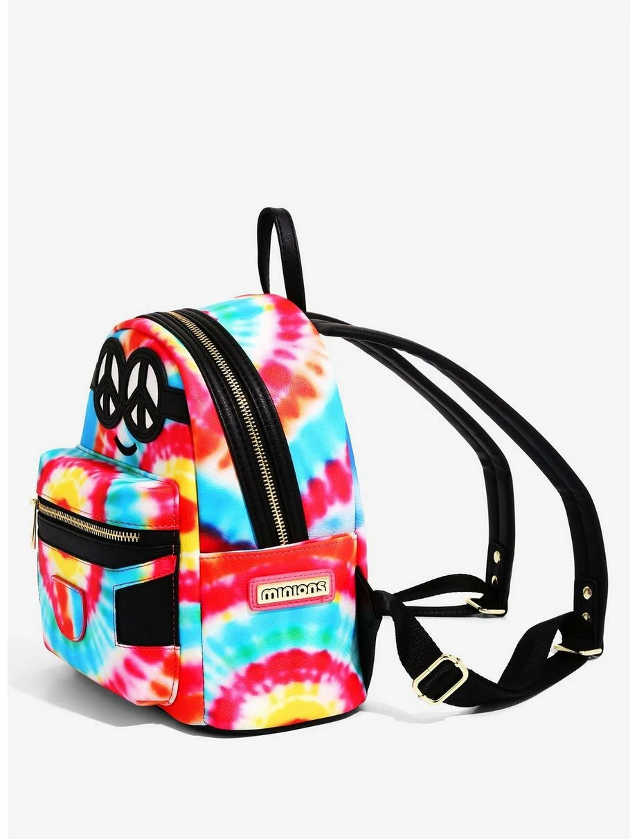 Minions Artist Series Tie-Dye Mini Backpack - BoxLunch Exclusive 5 Minions Artist Series Tie-Dye Mini Backpack - BoxLunch Exclusive - Image 3
