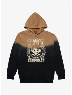 Tie-Dye Disney Pixar Coco Dip-Dye Hoodie - BoxLunch Exclusive