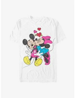Television Disney Mickey Mouse Minnie Love T-Shirt
