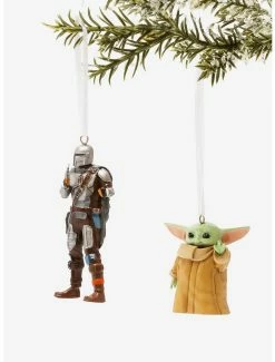 Television Star Wars The Mandalorian And The Child Ornament Set