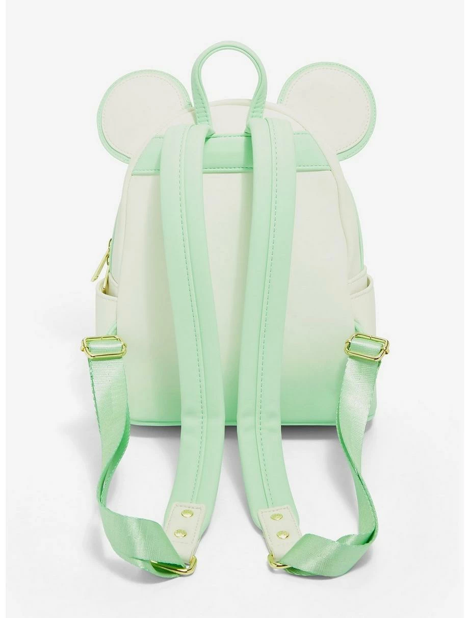 Television Loungefly Disney Minnie Mouse Pressed Flower Bow Mini Backpack - BoxLunch Exclusive - Image 2