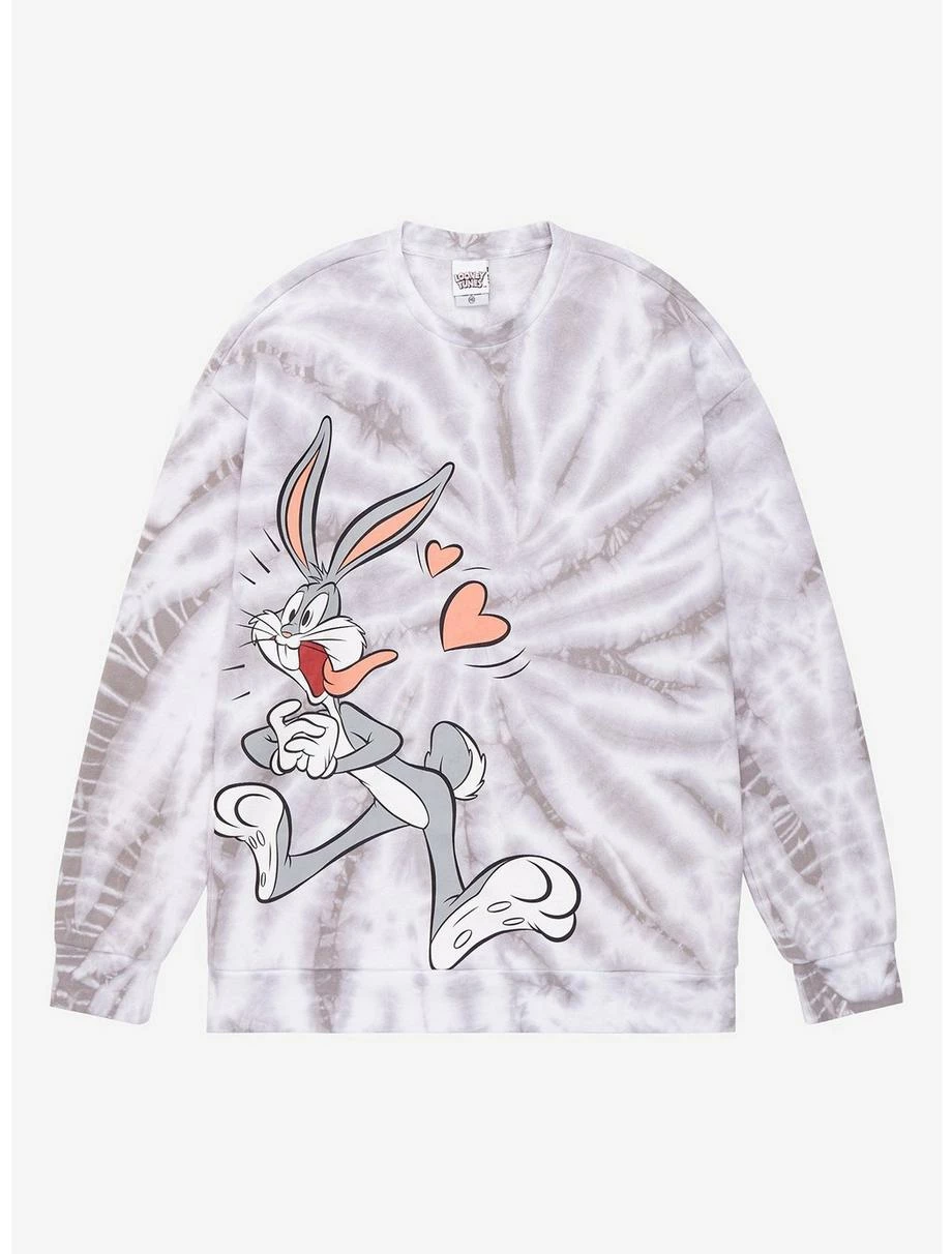Television Looney Tunes Bugs Bunny Tie-Dye Crewneck - BoxLunch Exclusive