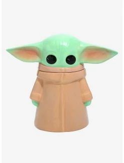Television Star Wars The Mandalorian The Child Figural Cookie Jar