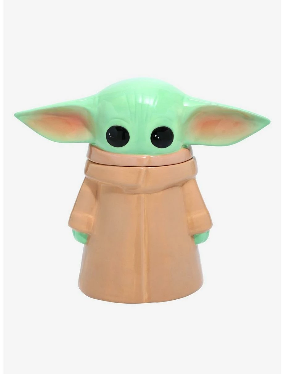 Television Star Wars The Mandalorian The Child Figural Cookie Jar