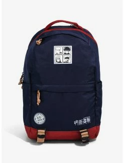 Television Jujutsu Kaisen Jujutsu Sorcerers Character Panel Built-up Backpack - BoxLunch Exclusive