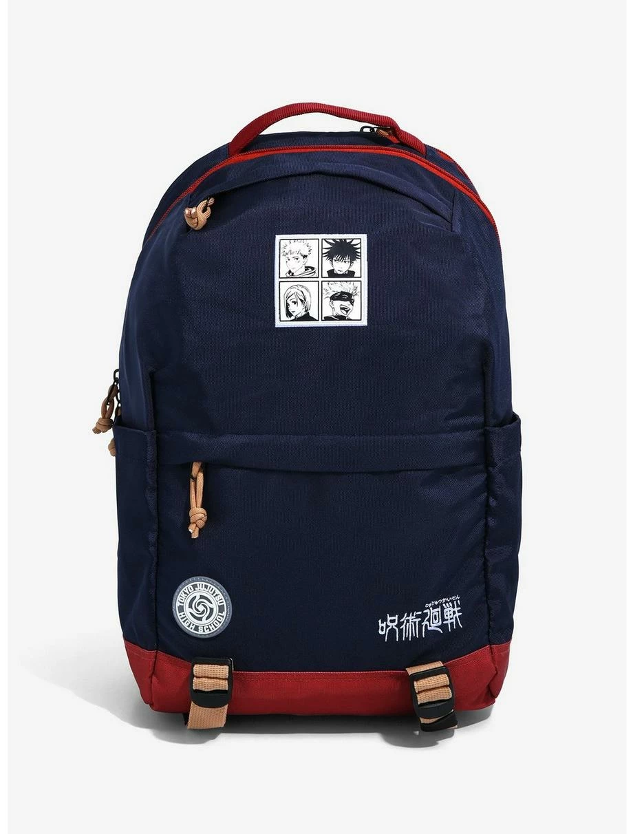 Television Jujutsu Kaisen Jujutsu Sorcerers Character Panel Built-up Backpack - BoxLunch Exclusive
