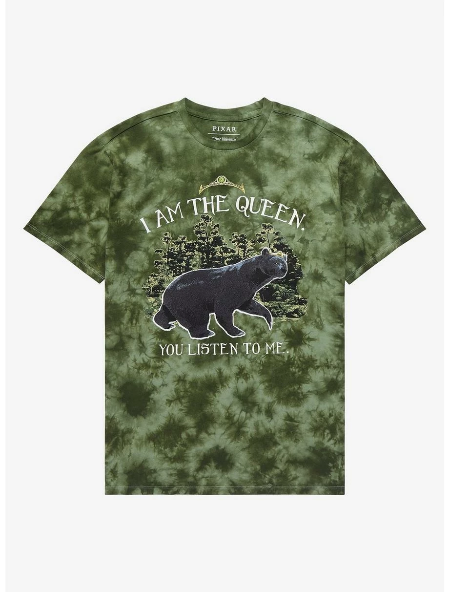 Our Universe Disney Pixar Brave I Am The Queen Women’s Tie-Dye T-Shirt - BoxLunch Exclusive