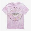Television Star Wars The Mandalorian Grogu Star Chart Women's Tie-Dye T-Shirt - BoxLunch Exclusive