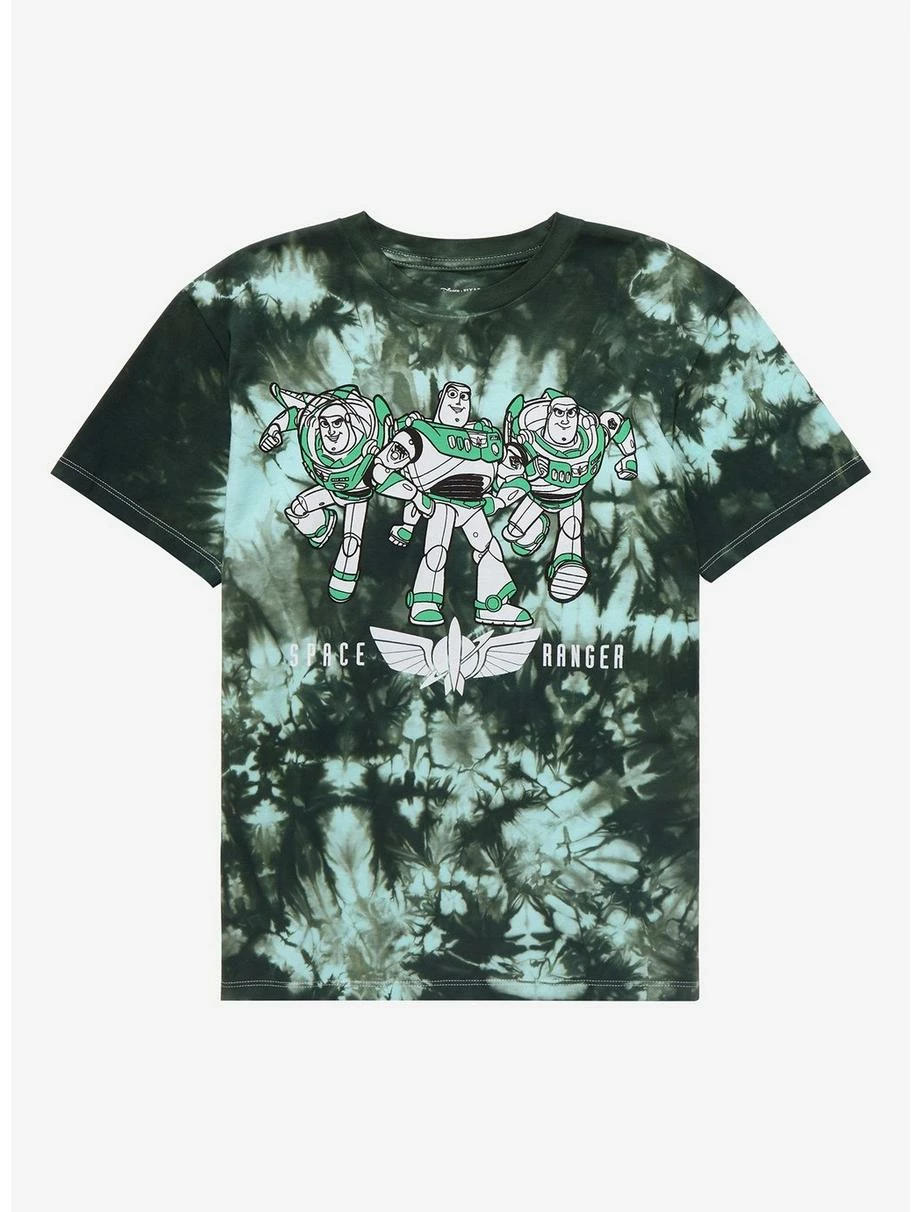 Tie-Dye Disney Pixar Toy Story Buzz Lightyear Space Ranger Youth Tie-Die T-Shirt 3 Tie-Dye Disney Pixar Toy Story Buzz Lightyear Space Ranger Youth Tie-Die T-Shirt