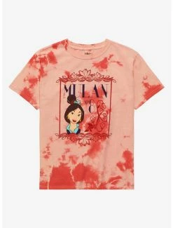 Disney Mulan Character Portrait Youth Tie-Dye T-Shirt - BoxLunch Exclusive