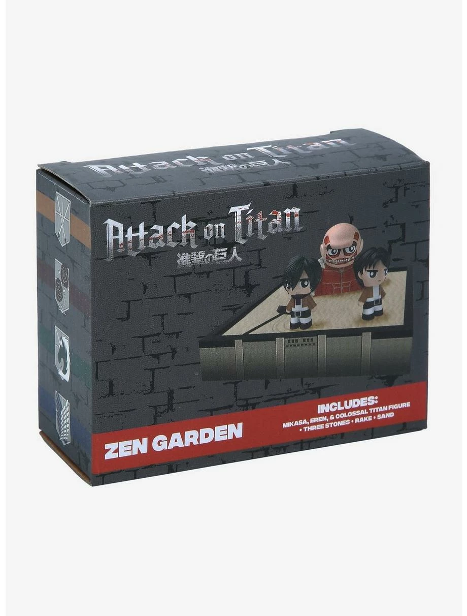Television Attack On Titan Colossal Titan & Scout Regiment Soldiers Mini Sand Garden - BoxLunch Exclusive - Image 3