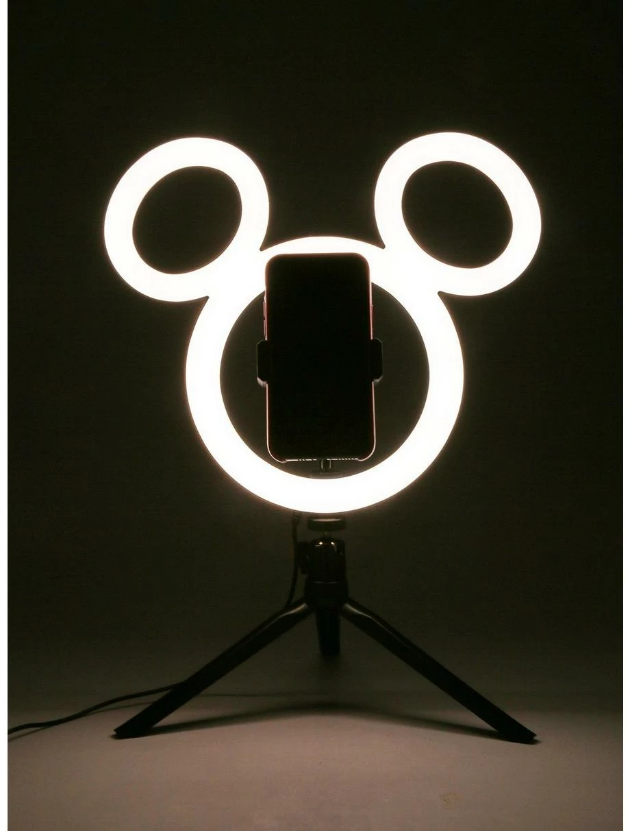 Television Disney Mickey Mouse Phone Holder & Ring Light - Image 2