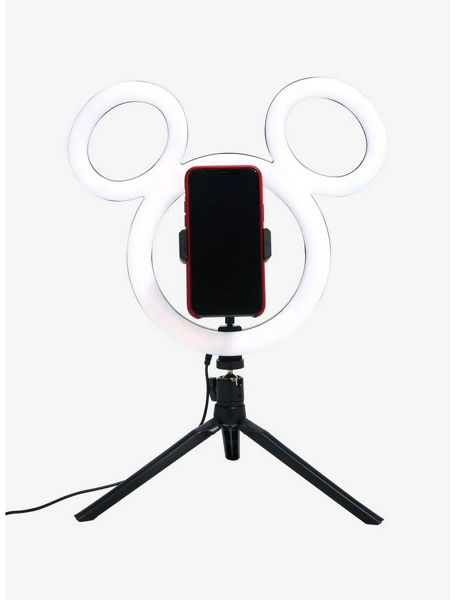 Television Disney Mickey Mouse Phone Holder & Ring Light