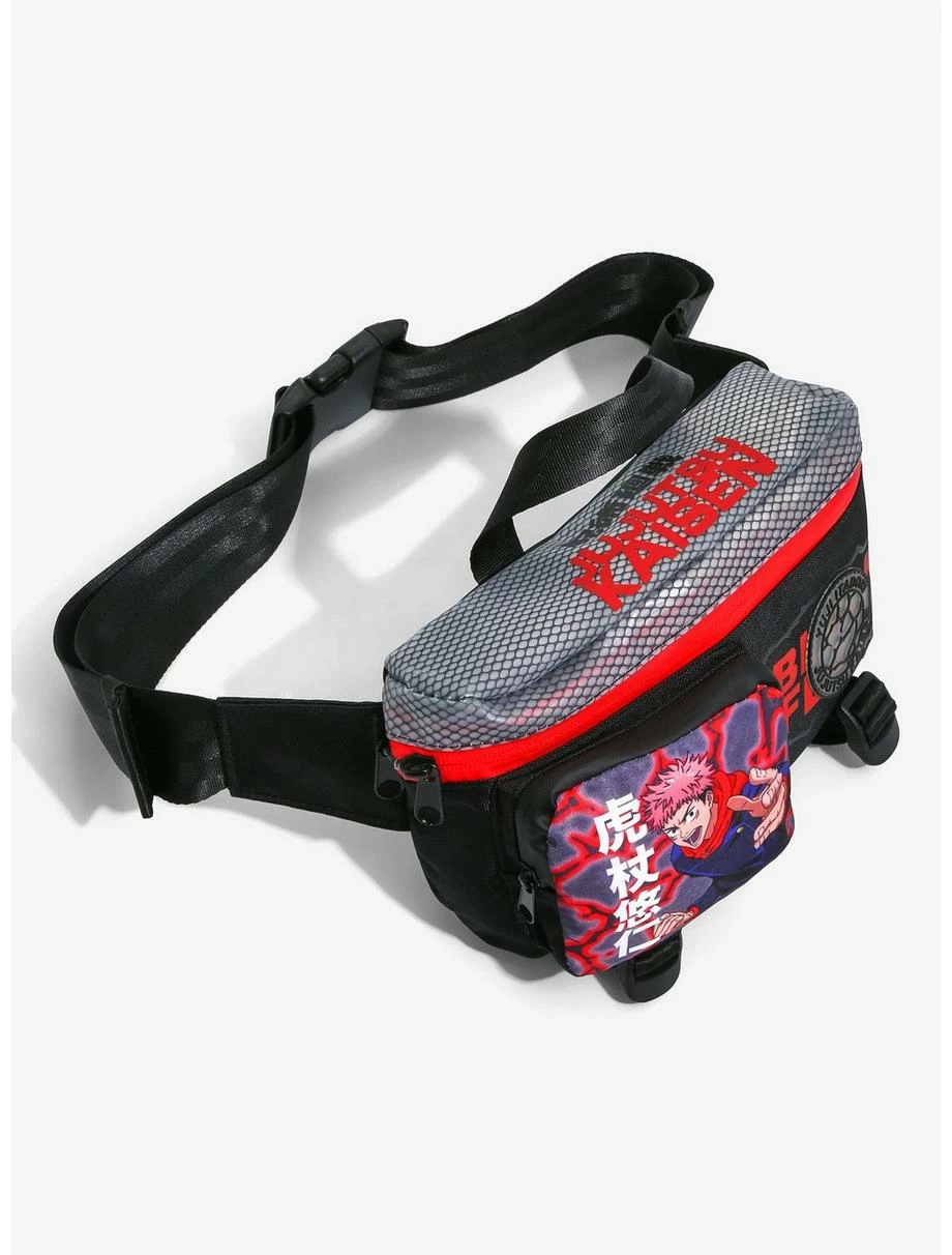 Television Jujutsu Kaisen Itadori Black Flash Fanny Pack - BoxLunch Exclusive - Image 2