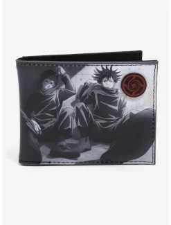 Television Jujutsu Kaisen Megumi And Yuji Bifold Wallet - BoxLunch Exclusive